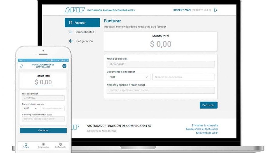 Comienza A Funcionar El Nuevo Facturador Para Monotributistas