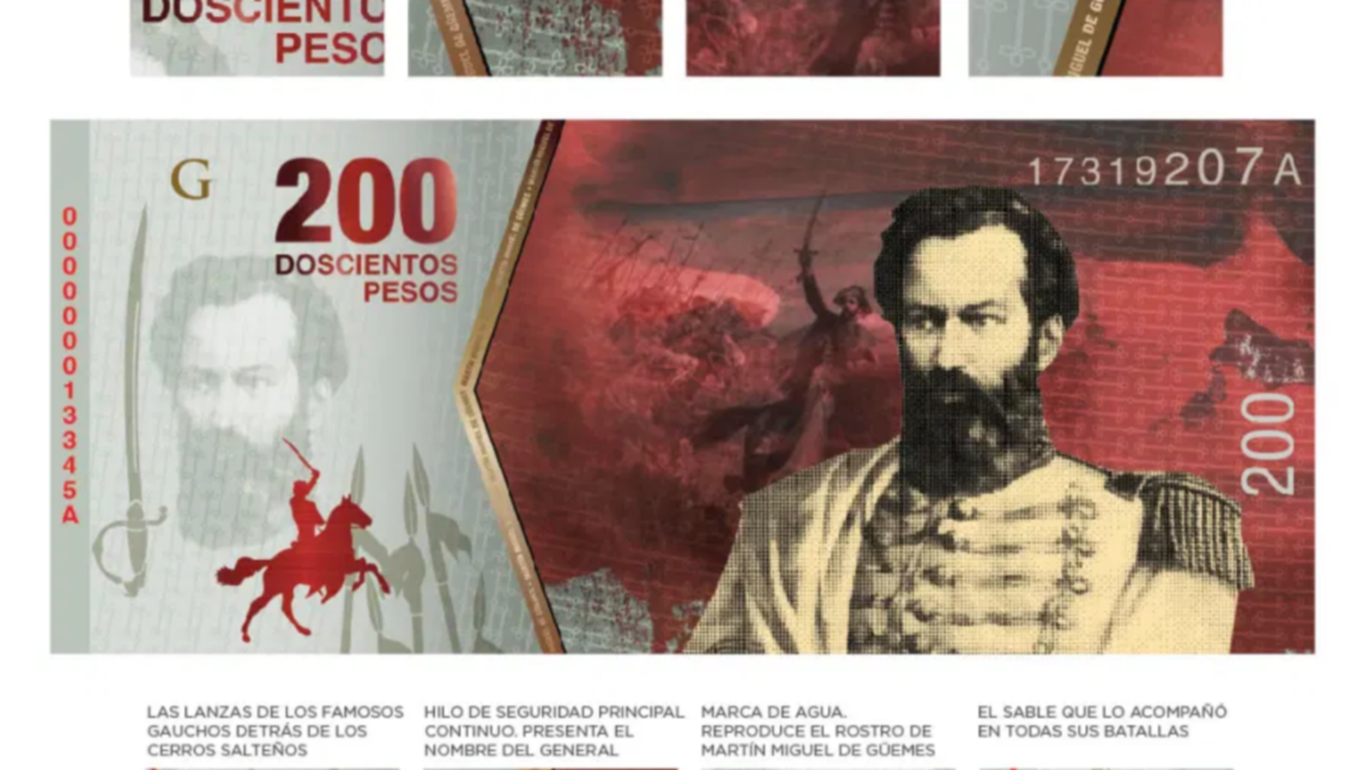 Así Será El Billete En Homenaje A Martín Miguel De Güemes 4594